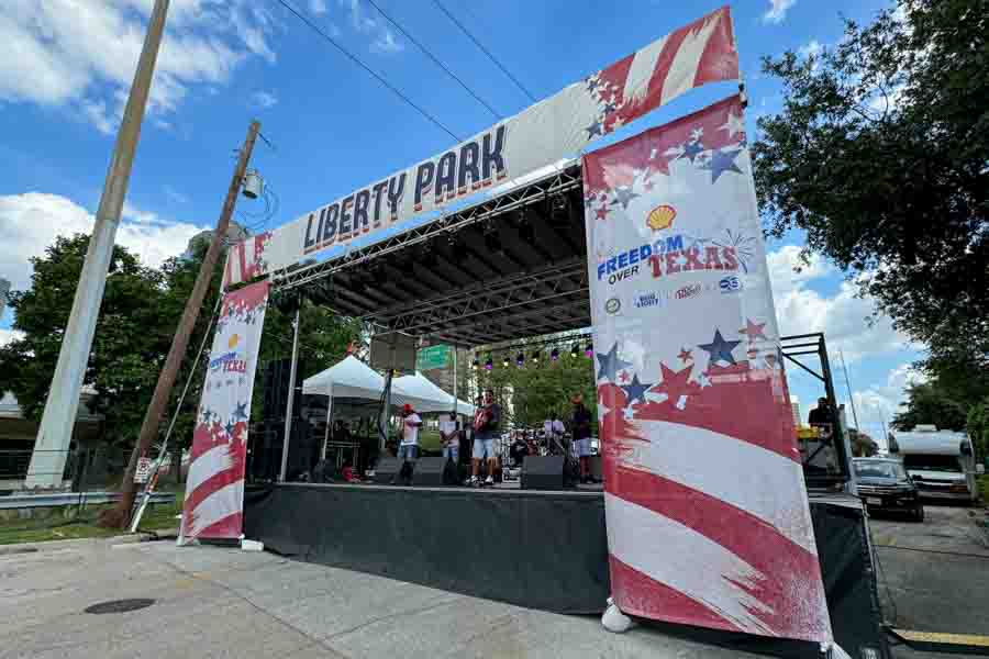 Freedom Over Texas Event Liberty Park Stage